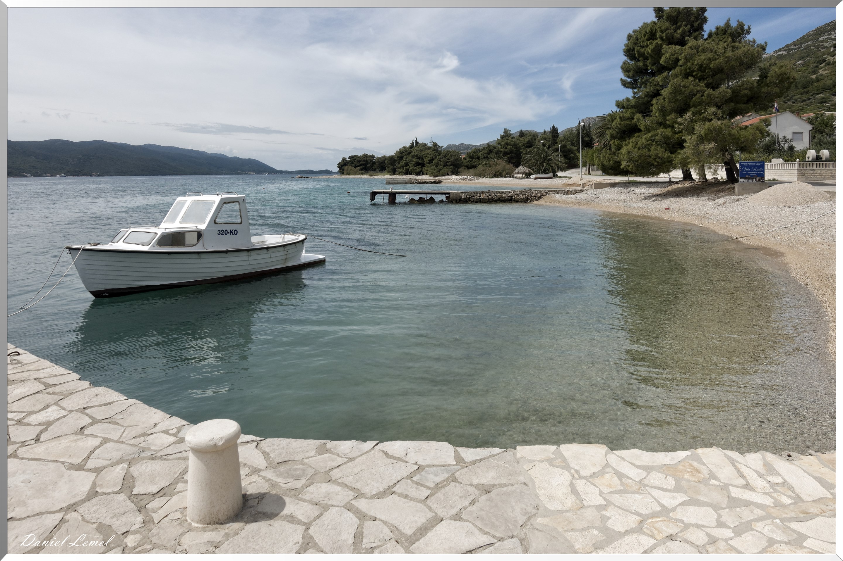 Bord de mer à Orebić-Perna