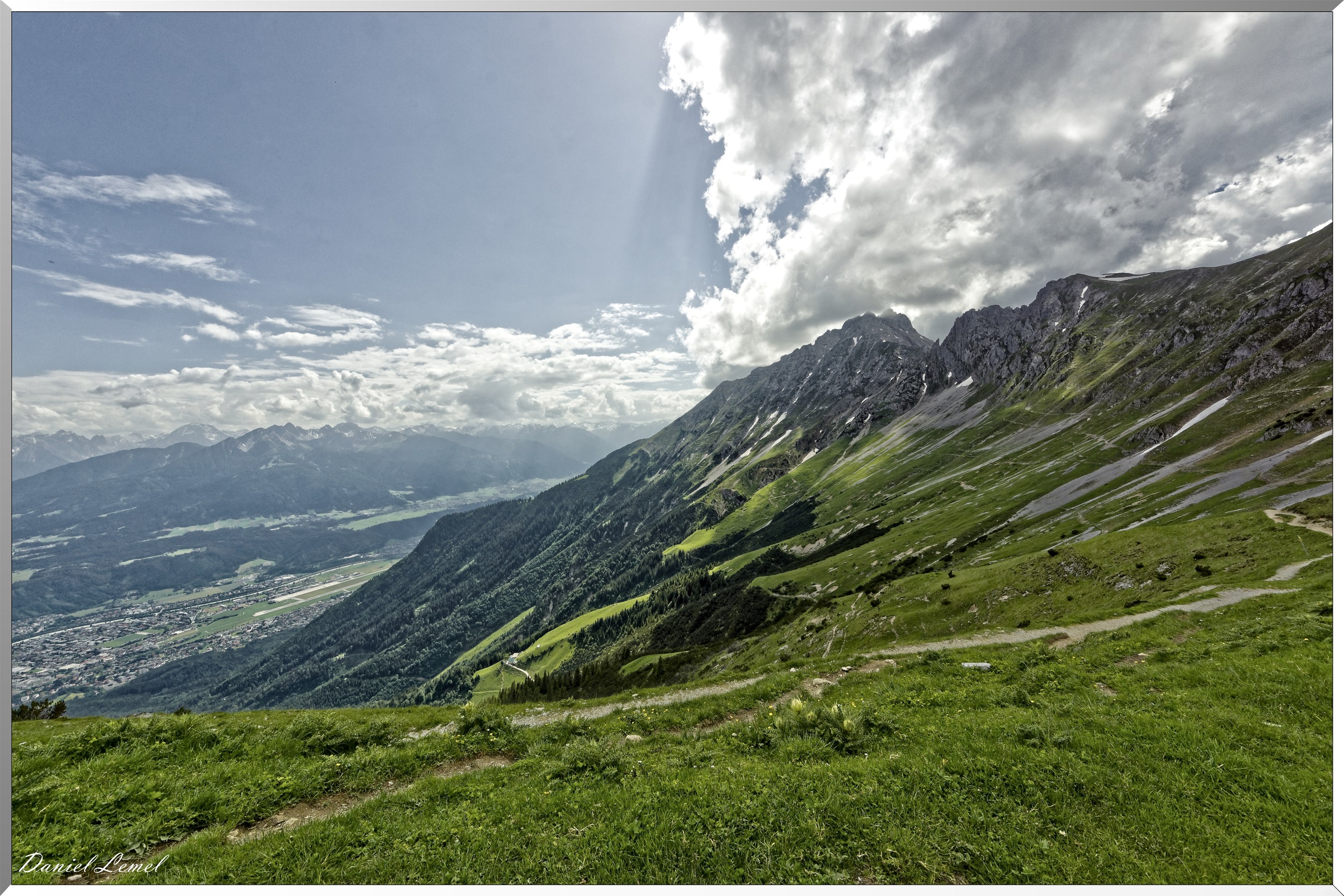 Vue sur la montagne