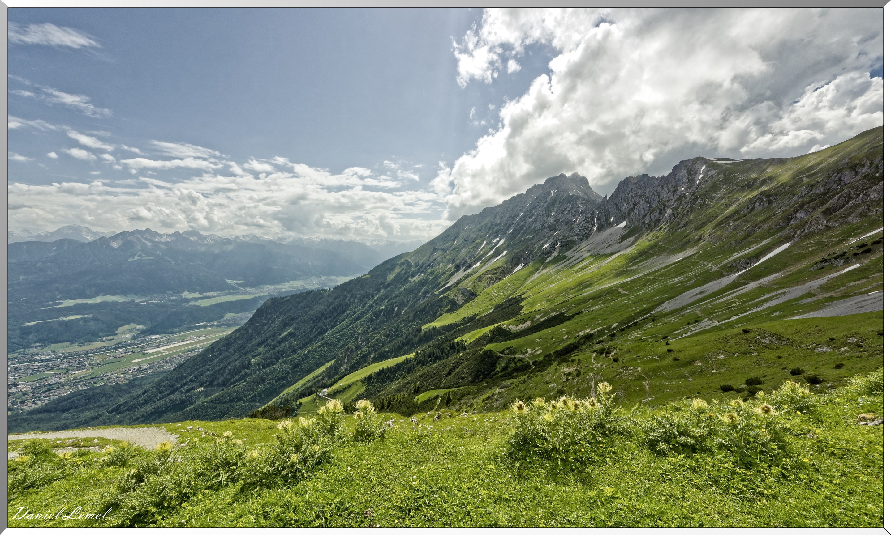 Vue sur la montagne
