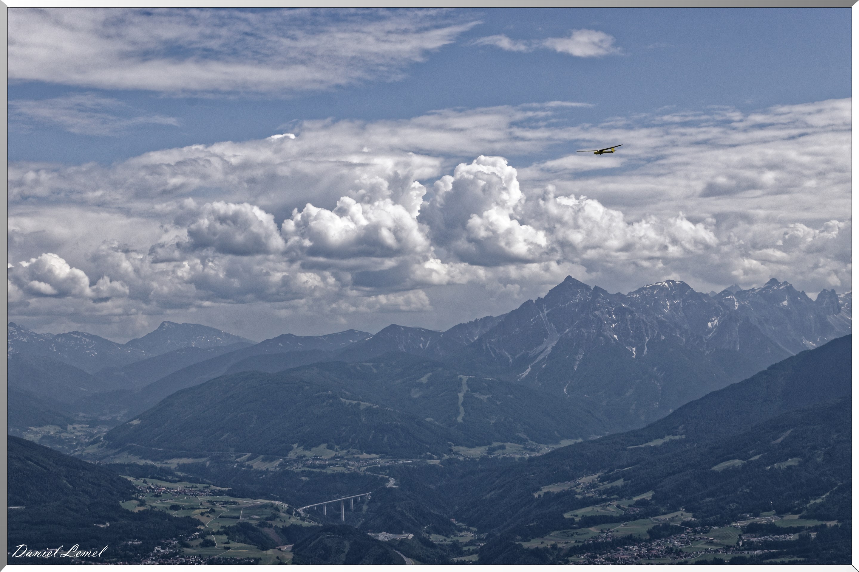 Vue sur la montagne