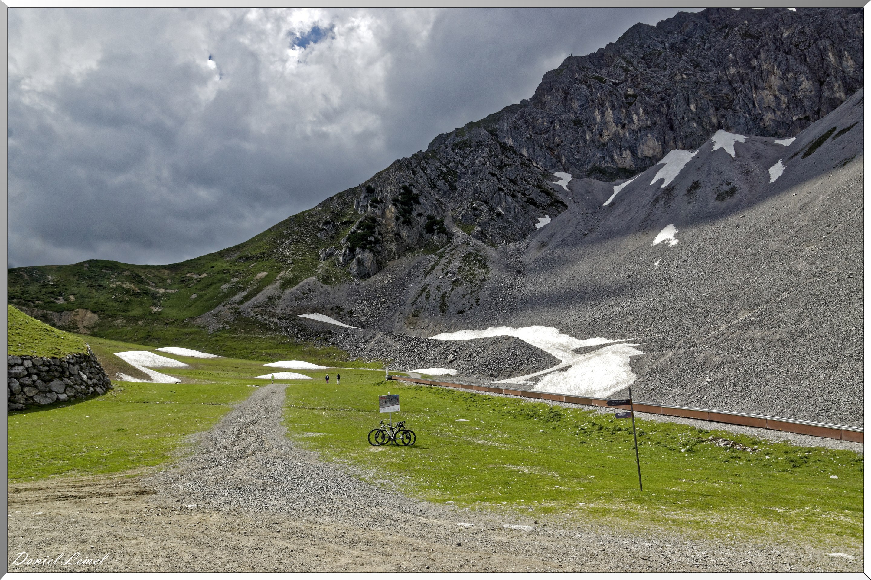 Vue sur la montagne