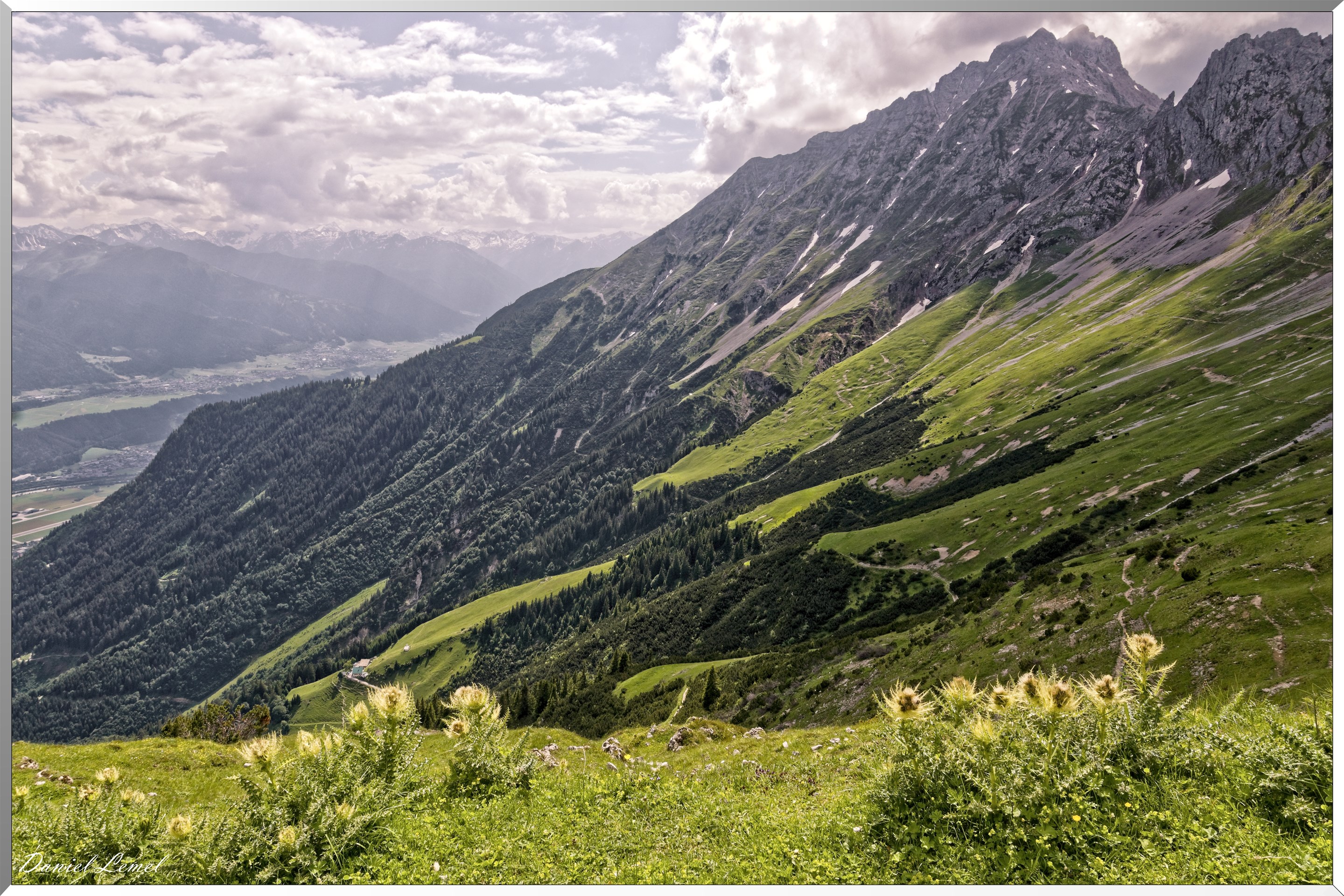 Vue sur la montagne